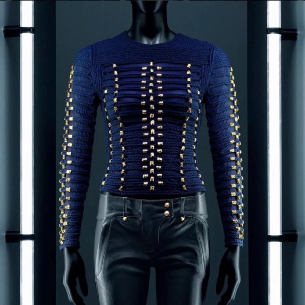 Balmain x H&M rope top